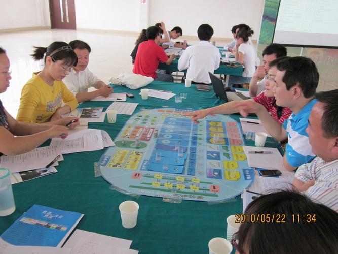 德州高校企业经营管理沙盘培训交流会在我院顺利举办